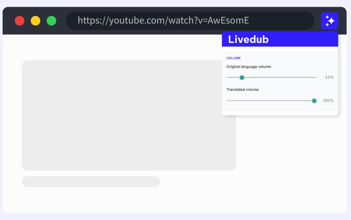 Chrome Extension để nghe dịch trực tiếp cho mọi video YouTube